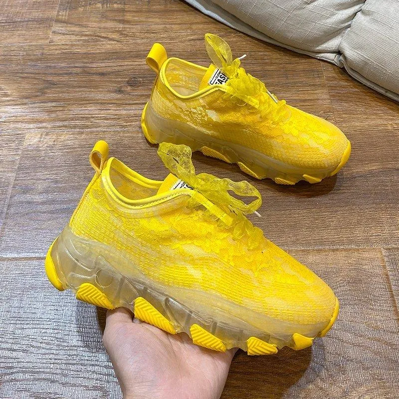 Lace Breathable Sports Shoes