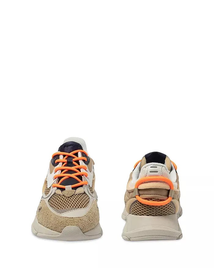 LACOSTE L003 NEO 123 1 SMA -MENS /KHAKI/NAVY
