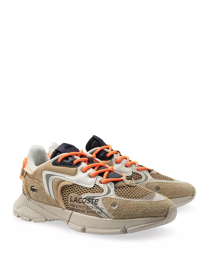 LACOSTE L003 NEO 123 1 SMA -MENS /KHAKI/NAVY