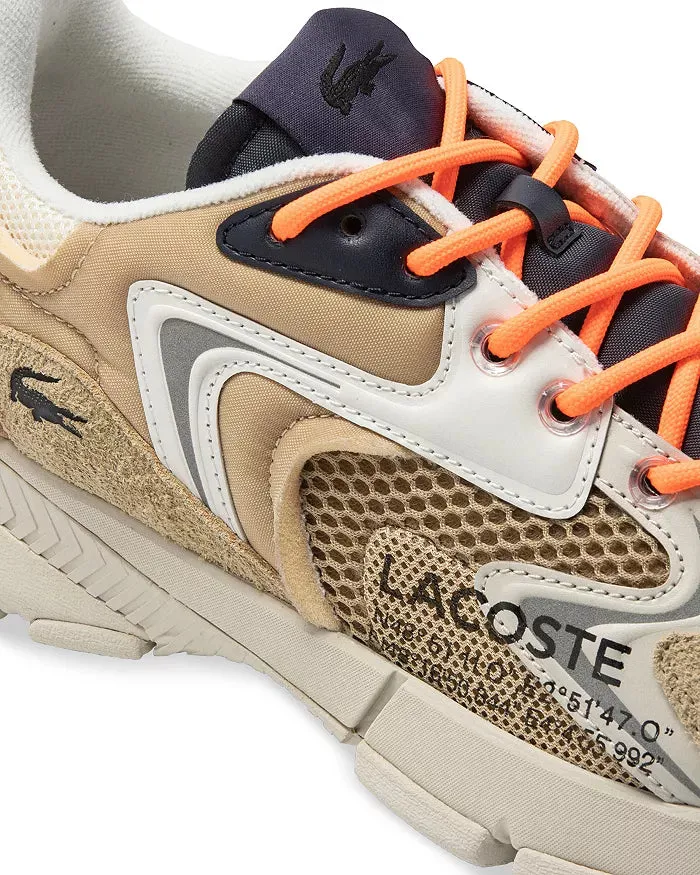 LACOSTE L003 NEO 123 1 SMA -MENS /KHAKI/NAVY