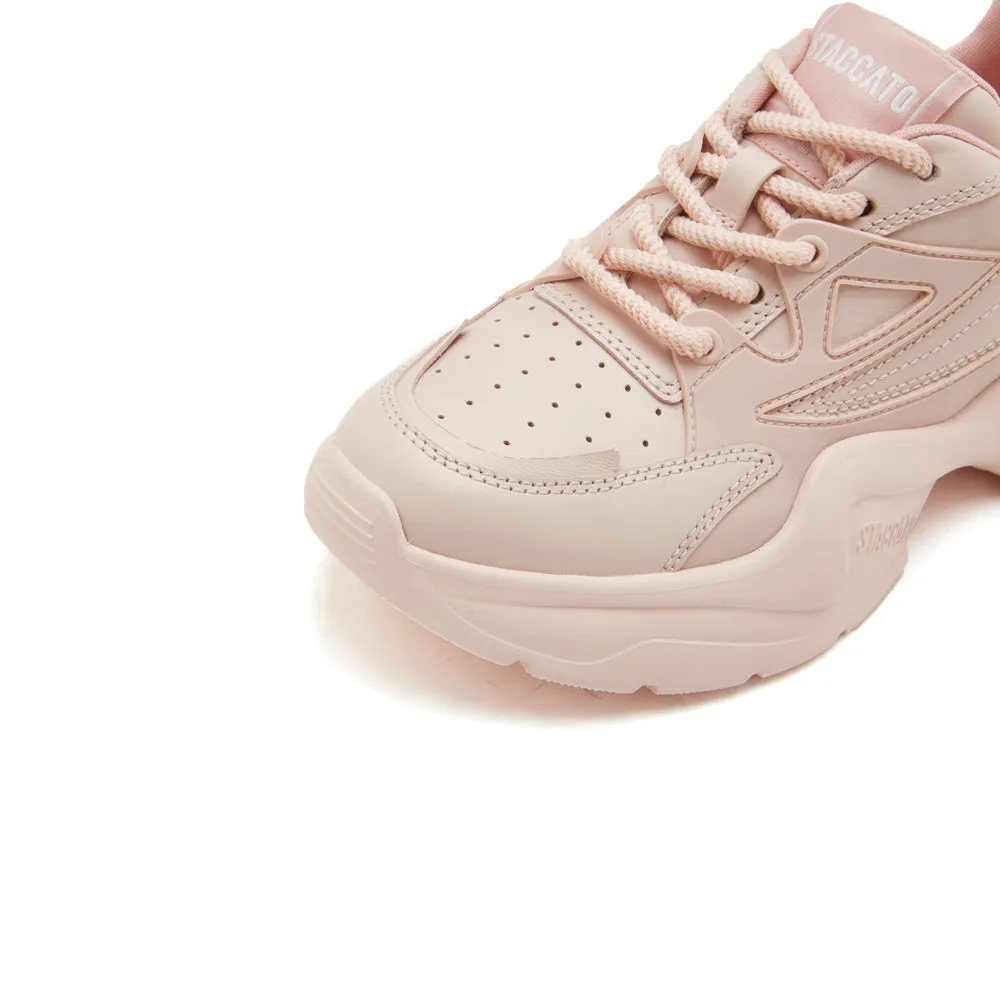 Light Pink Wide Fit ST Chunky Sneakers