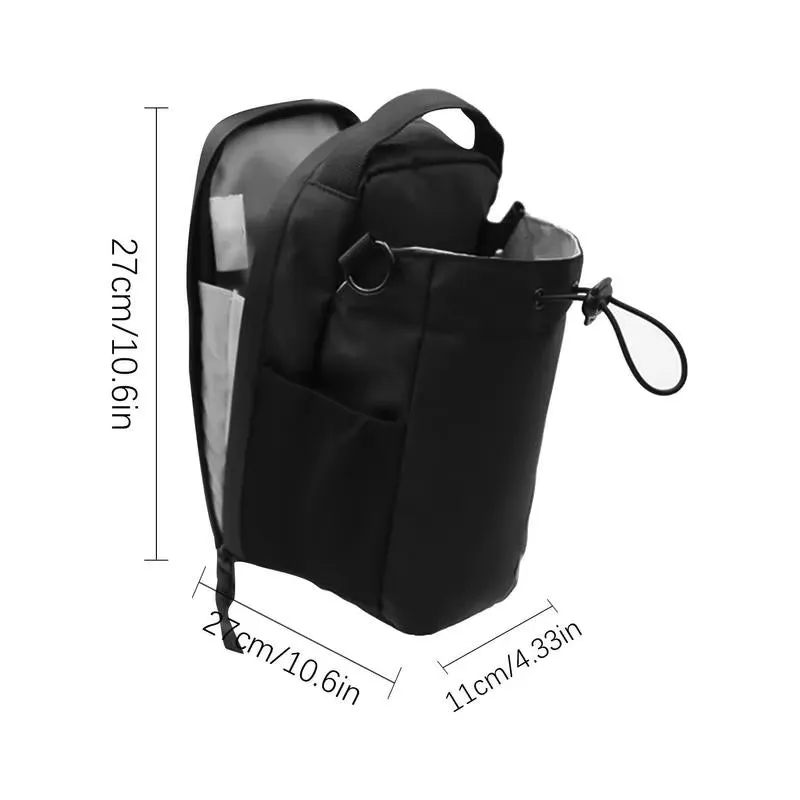 Magnetic Waterproof Gym Bag with Pockets and Water Bottle Slot