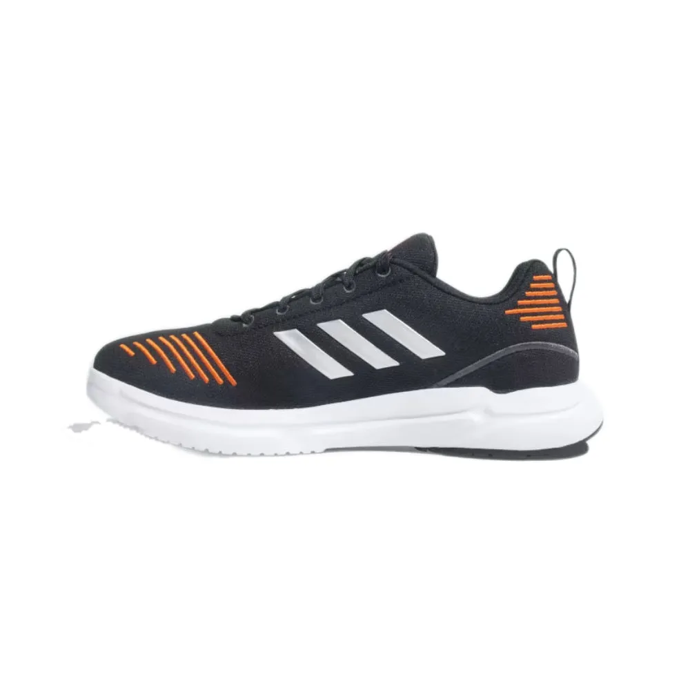 Men's Adi Revup Running Shoe (Core Black/Silver Metallic/Semi Impact Orange)