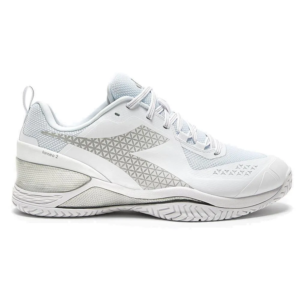 Men's Blushield Torneo 2 AG Wide Tennis Shoes White