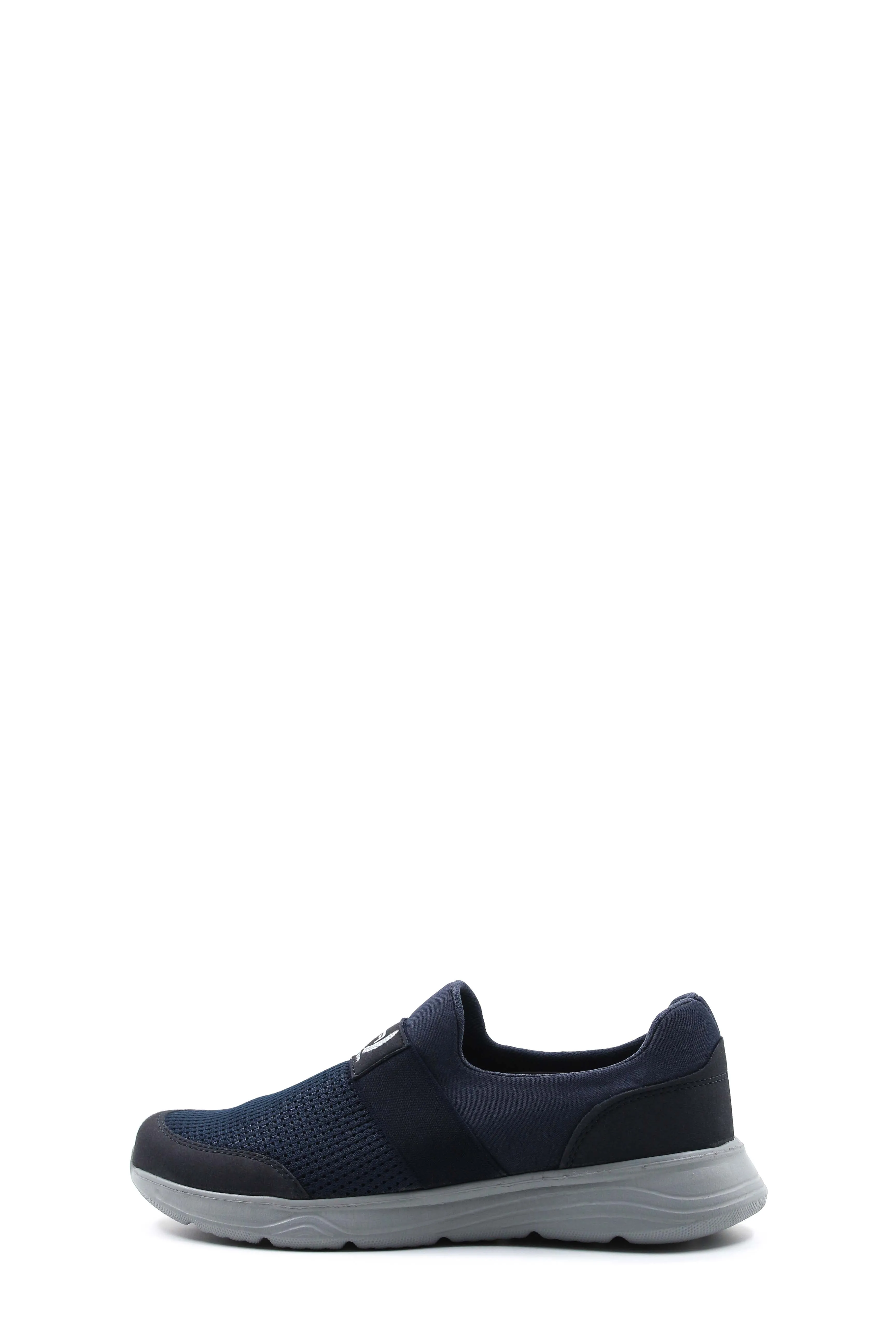 Men's Navy Slip-On Walking Shoes - Wessi