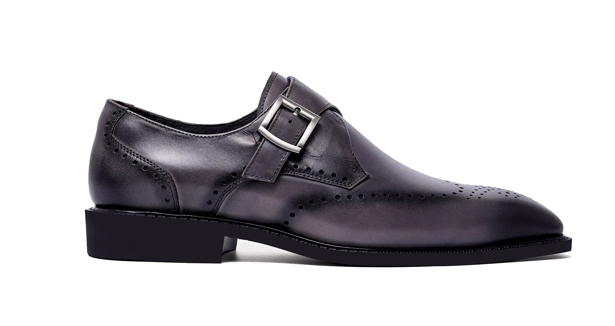 Men's Retro Strap Formal Loafers