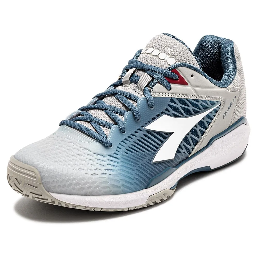 Men's Speed Competition 7 AG Tennis Shoes Silver and Oceanview