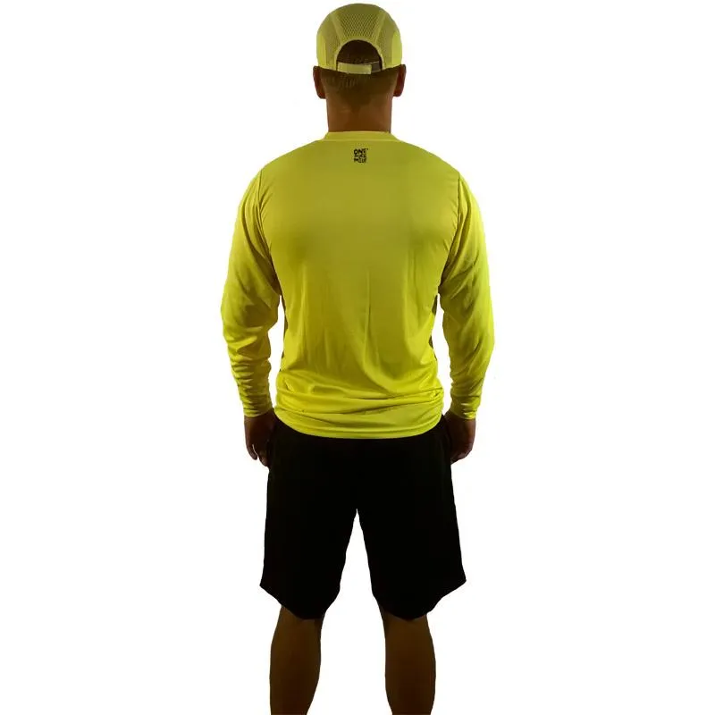 Men's Sports Tech Long Sleeve Crew - "Forget The Glass Slippers.  This Princess Wears Running Shoes"