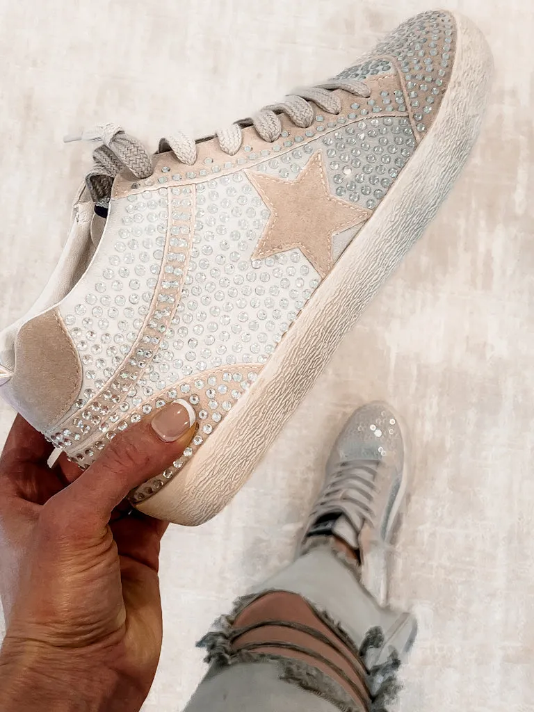 Miko Rhinestone Star Sneakers