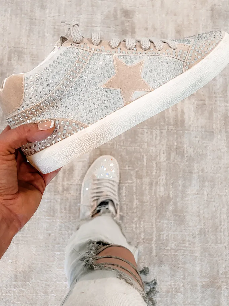 Miko Rhinestone Star Sneakers
