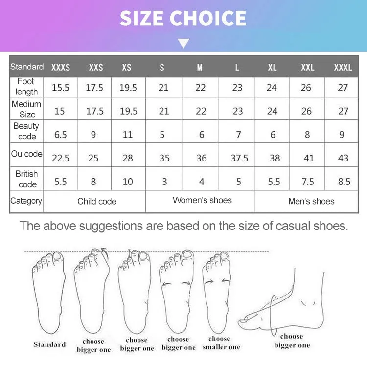 Non-slip Plastic Grain Texture Thick Cloth Sole Solid Color Diving Shoes and Socks, One Pair, Size:S (Orange)