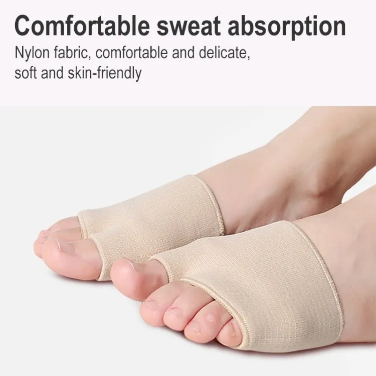 Oblique Thread Foot Guard Forefoot Pad Non-slip Split Toe Cover