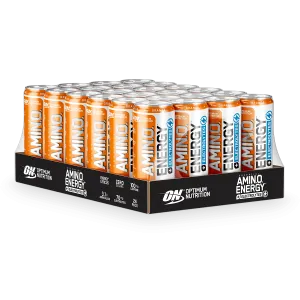 Optimum Nutrition Amino Energy   Electrolyte RTD 24x250ml Orange