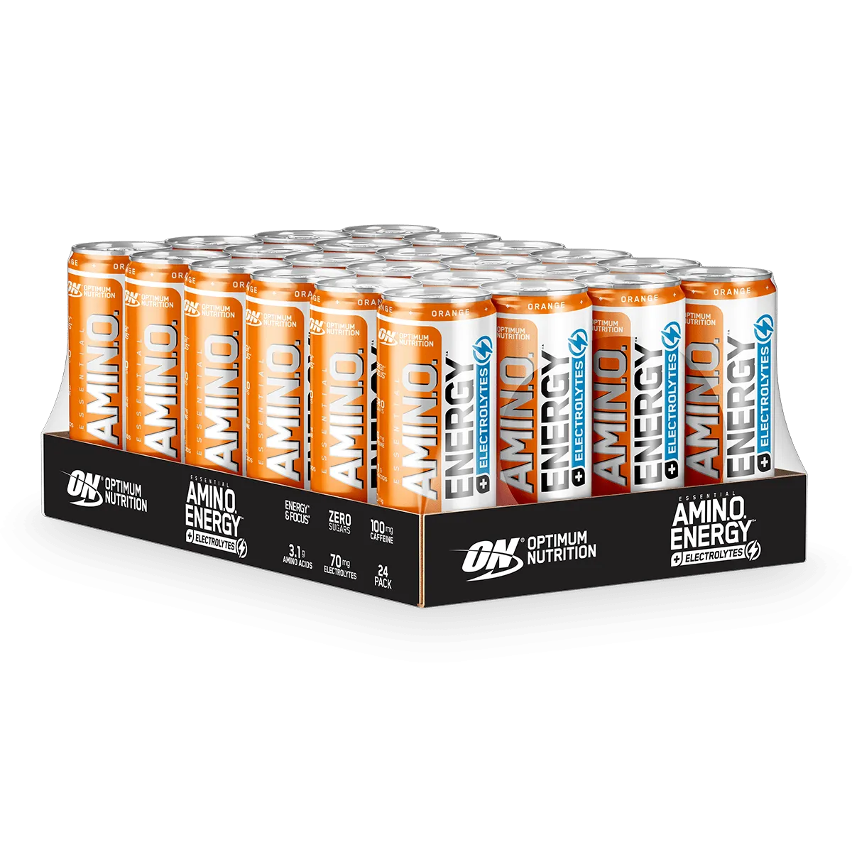 Optimum Nutrition Amino Energy   Electrolyte RTD 24x250ml Orange