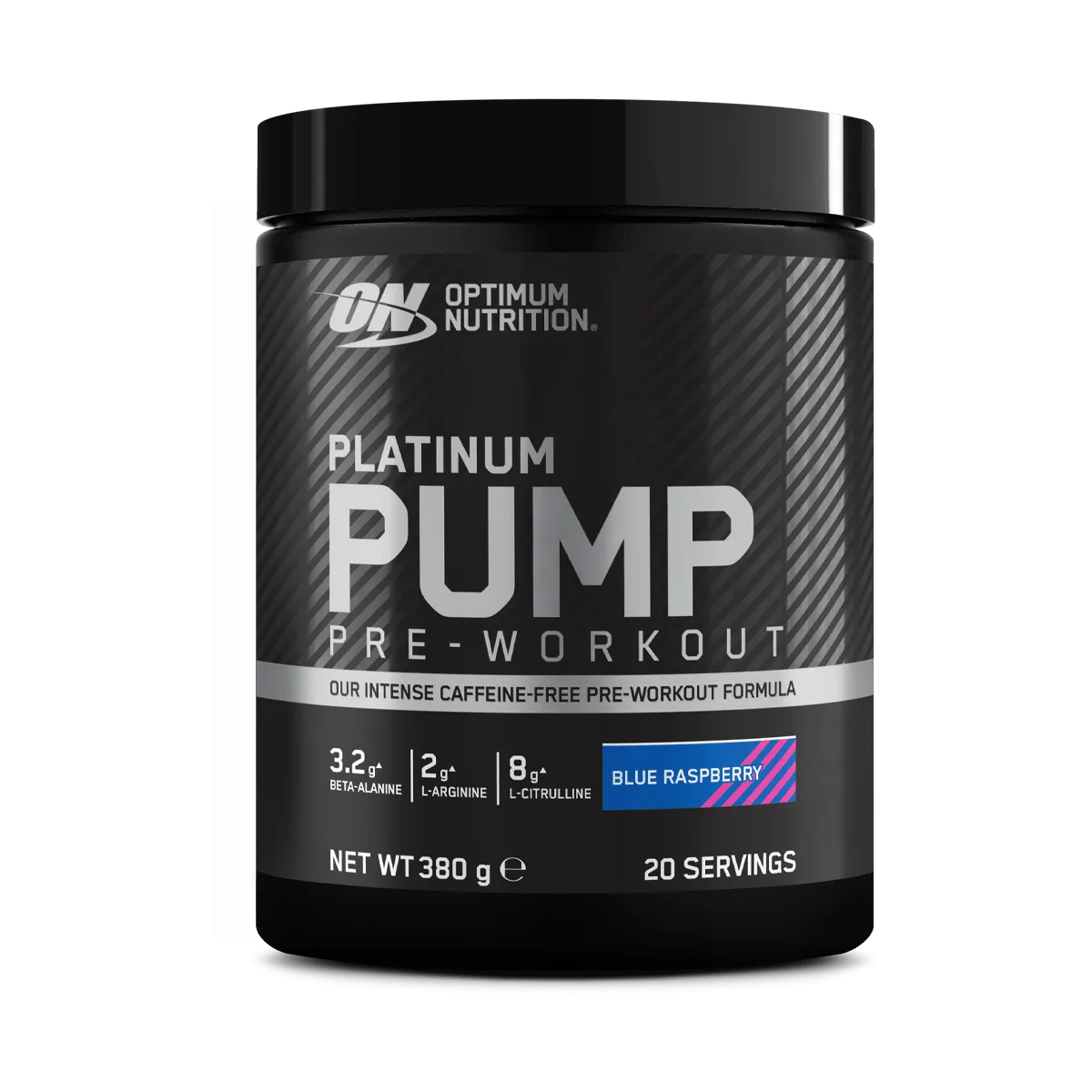 Optimum Nutrition Platinum Pump 380g Blue Razz