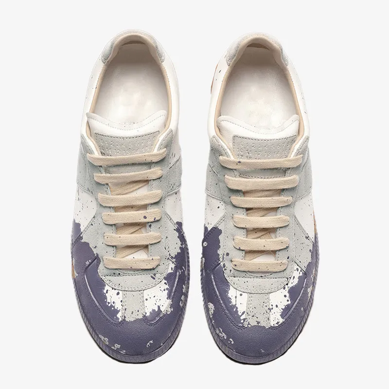 Paint Spatter Sneakers