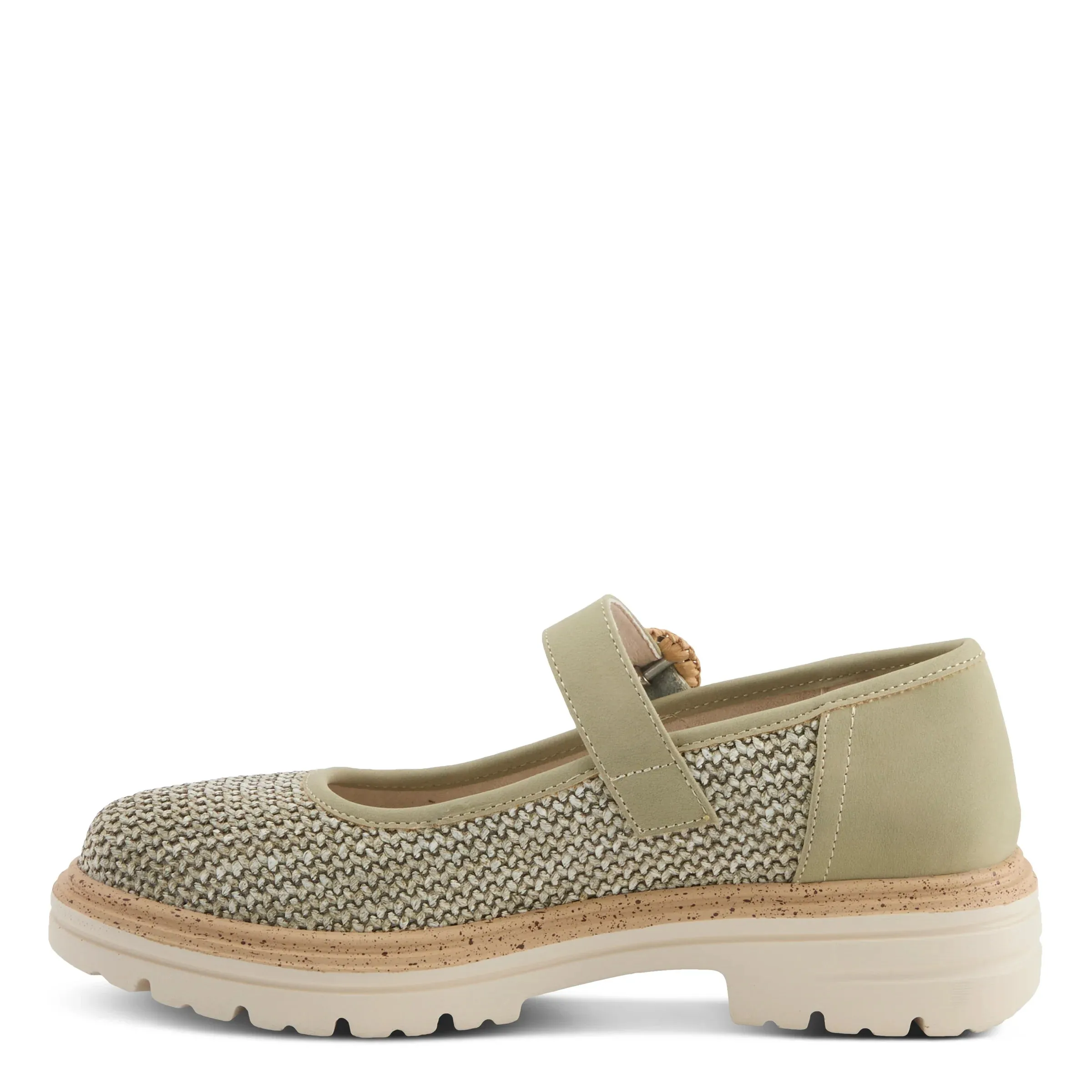 Patrizia by Spring Step Demure Mary Jane Shoe - Sage Green
