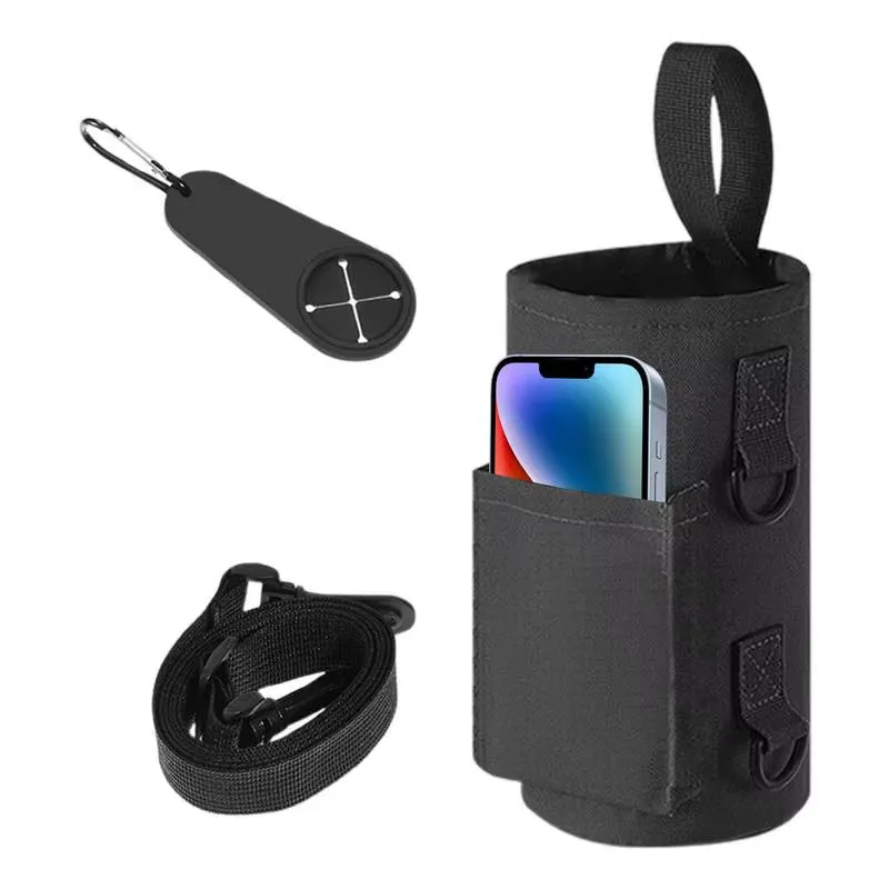 Portable Magnetic Water Bottle Bag Non Slip Magnetic Gym Sling Bag Fitness Magnetic Water Bottle Carrier Holder Water Bottle Bag
