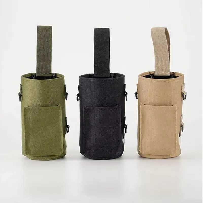 Portable Magnetic Water Bottle Bag Non Slip Magnetic Gym Sling Bag Fitness Magnetic Water Bottle Carrier Holder Water Bottle Bag