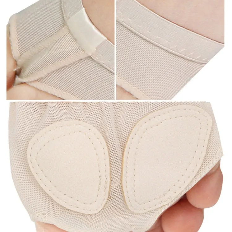 Professional Belly Ballet Dance Toe Pad Practice Shoes Forefoot Pads Socks Anti-slip Breathable Toe Socks Sleeve, Size: L(39-40 Yards)(Flesh Color)
