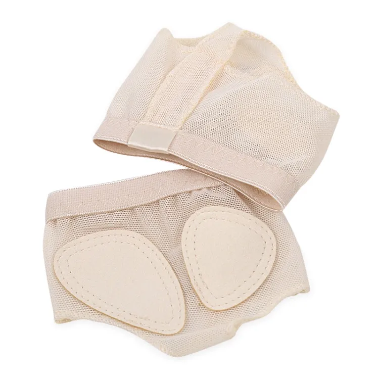 Professional Belly Ballet Dance Toe Pad Practice Shoes Forefoot Pads Socks Anti-slip Breathable Toe Socks Sleeve, Size: L(39-40 Yards)(Flesh Color)