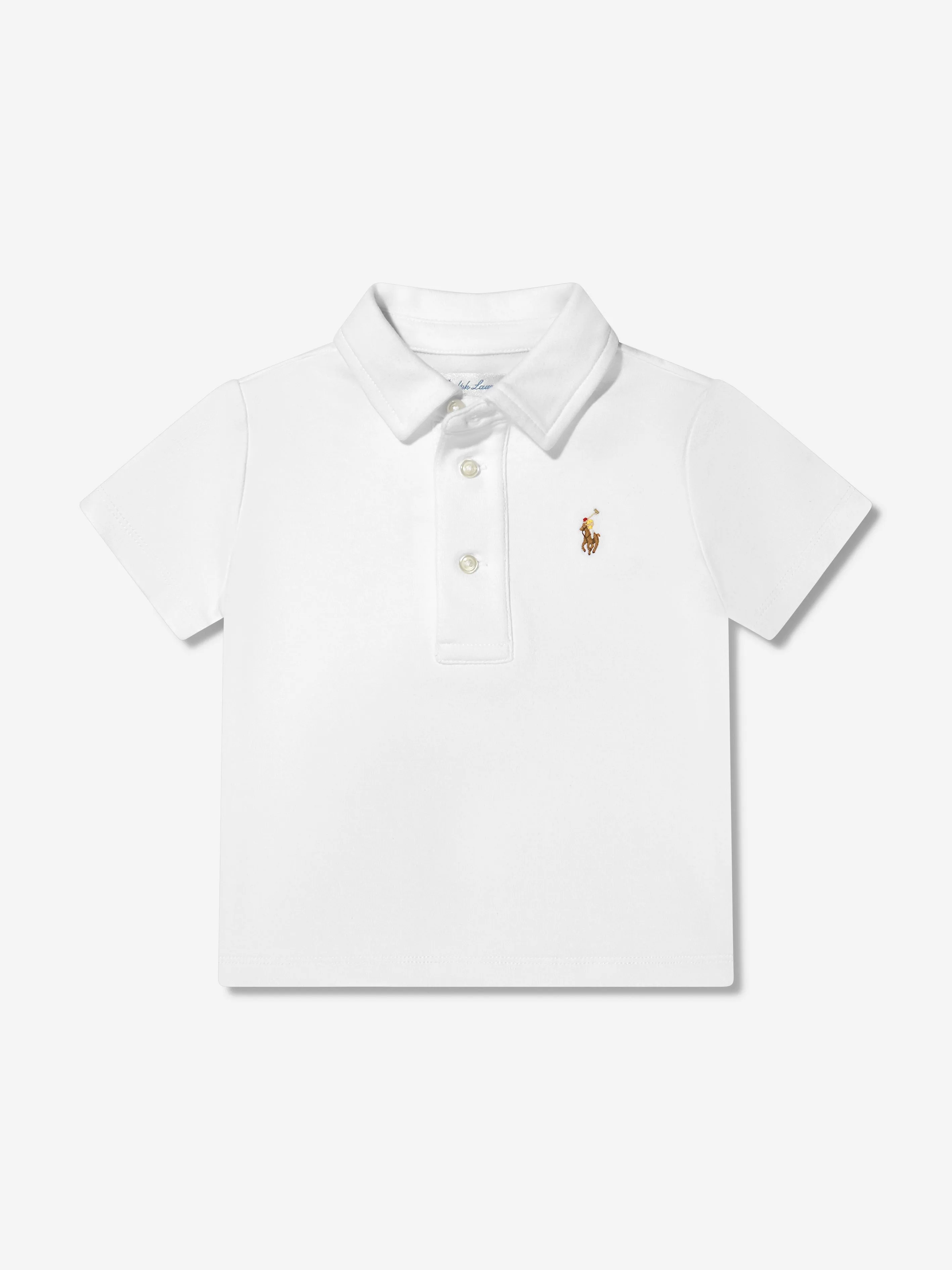 Ralph Lauren Baby Boys Shorts Set in White