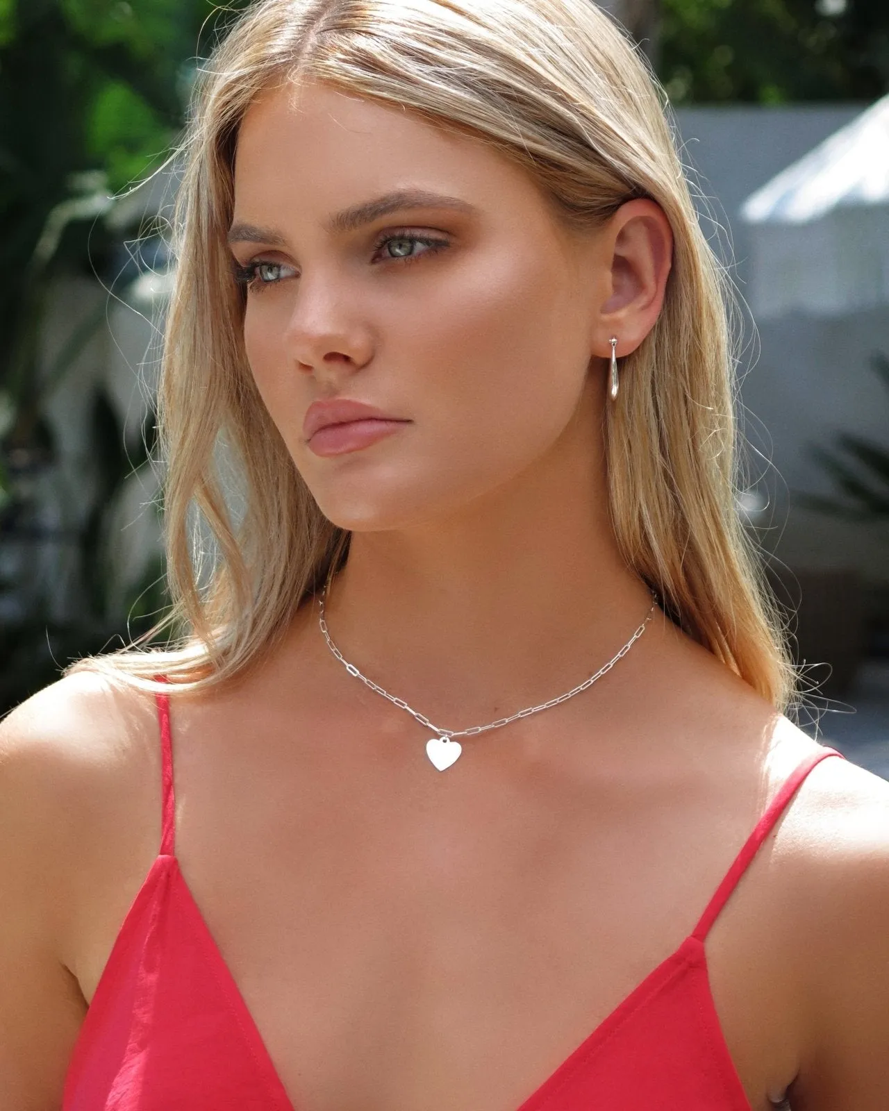 Saski Hoop Earrings  - Sterling Silver