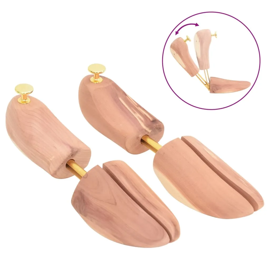 Shoe Stretcher with Shoe Horn EU 42-43.5 Solid Wood Cedar