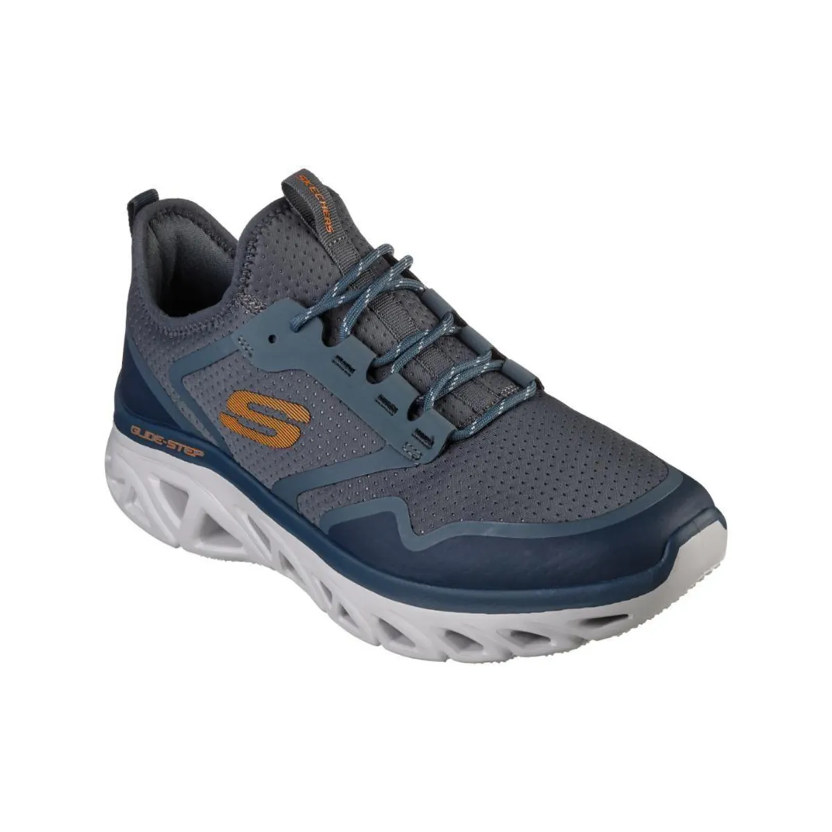 Skechers Glide Step Sports Shoes For Men, Navy