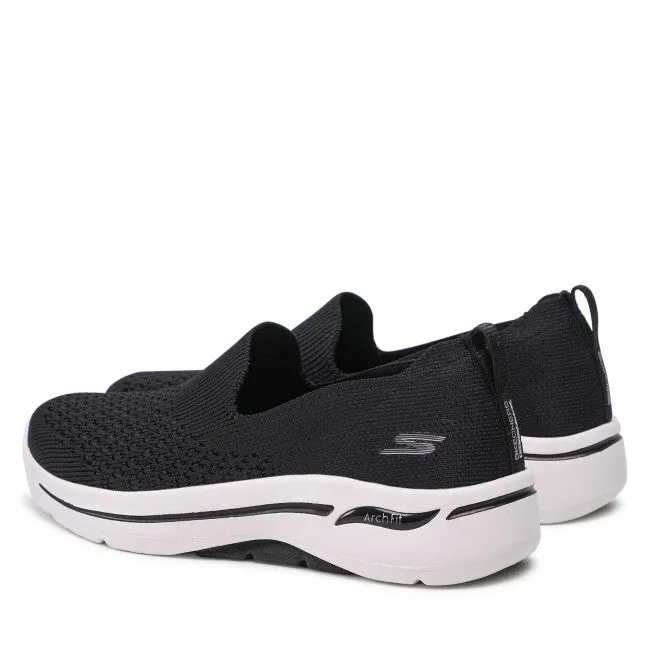 SKECHERS GOWALK ARCH FIT - DELORA - 124418 - BKW