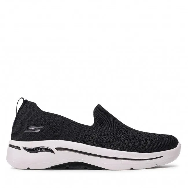 SKECHERS GOWALK ARCH FIT - DELORA - 124418 - BKW