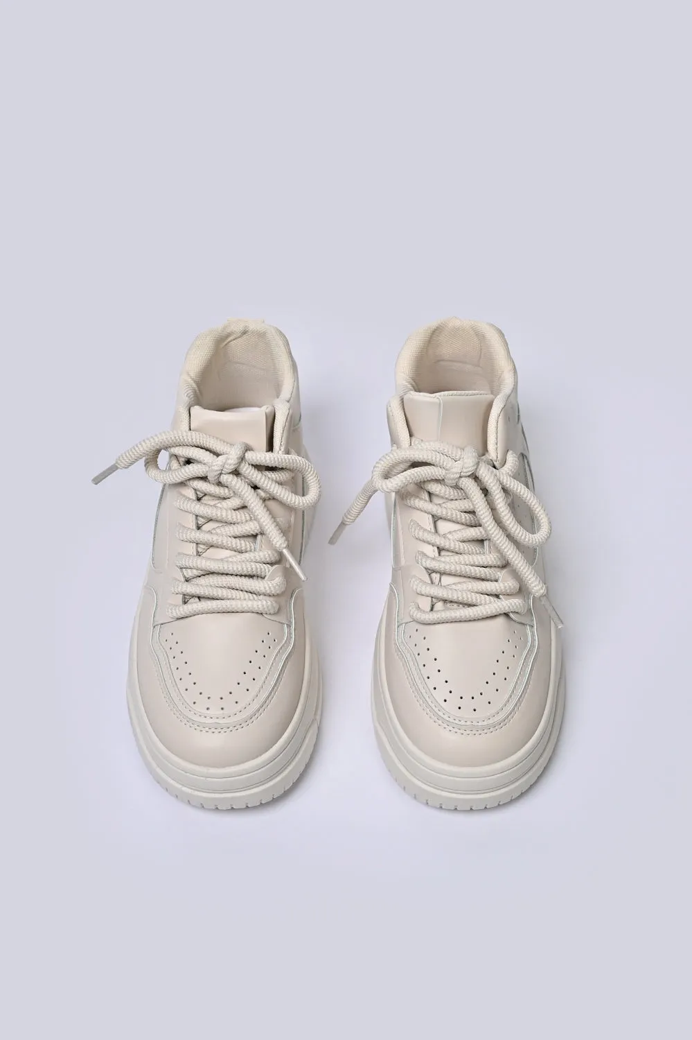 SOLID CHUNKY SNEAKERS