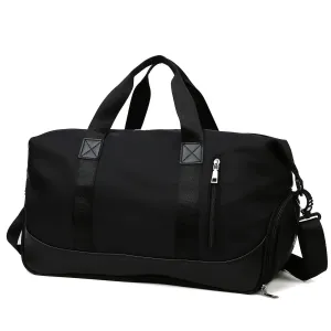 Sports bag Travel bag with shoe compartment and wet compartment