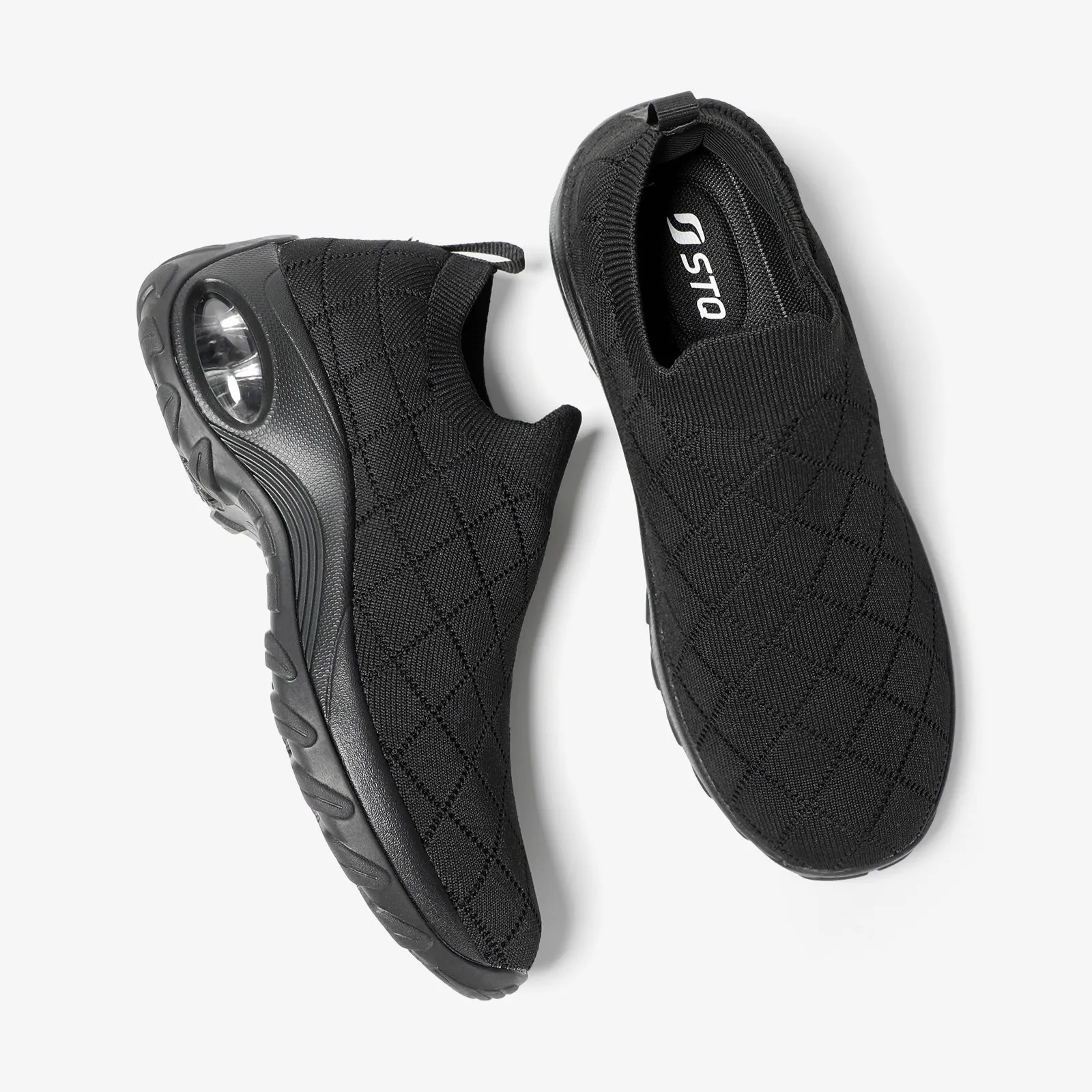 STQ Womens Slip on Sock Sneakers