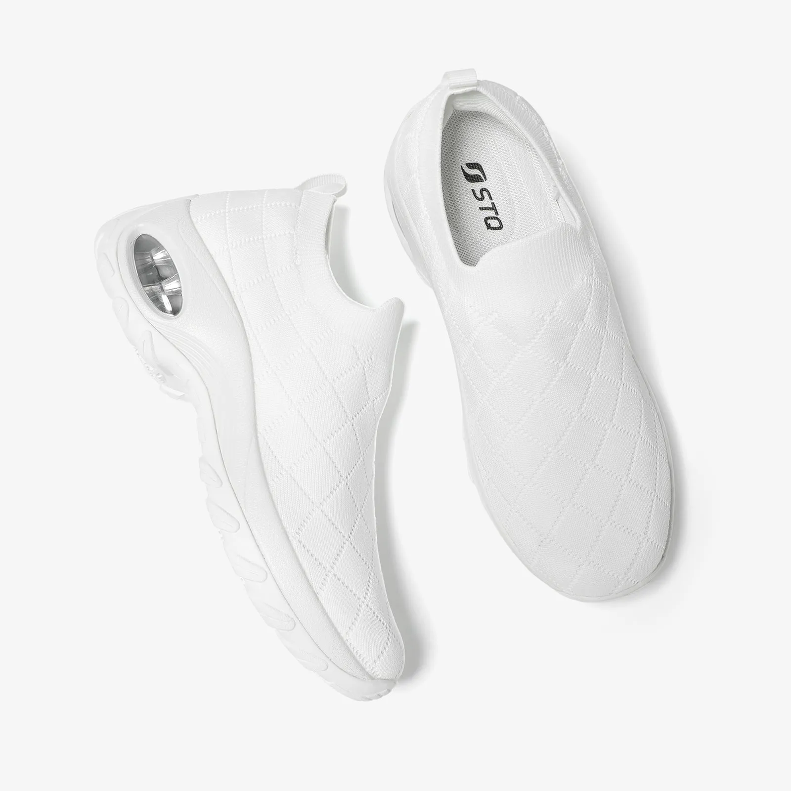 STQ Womens Slip on Sock Sneakers