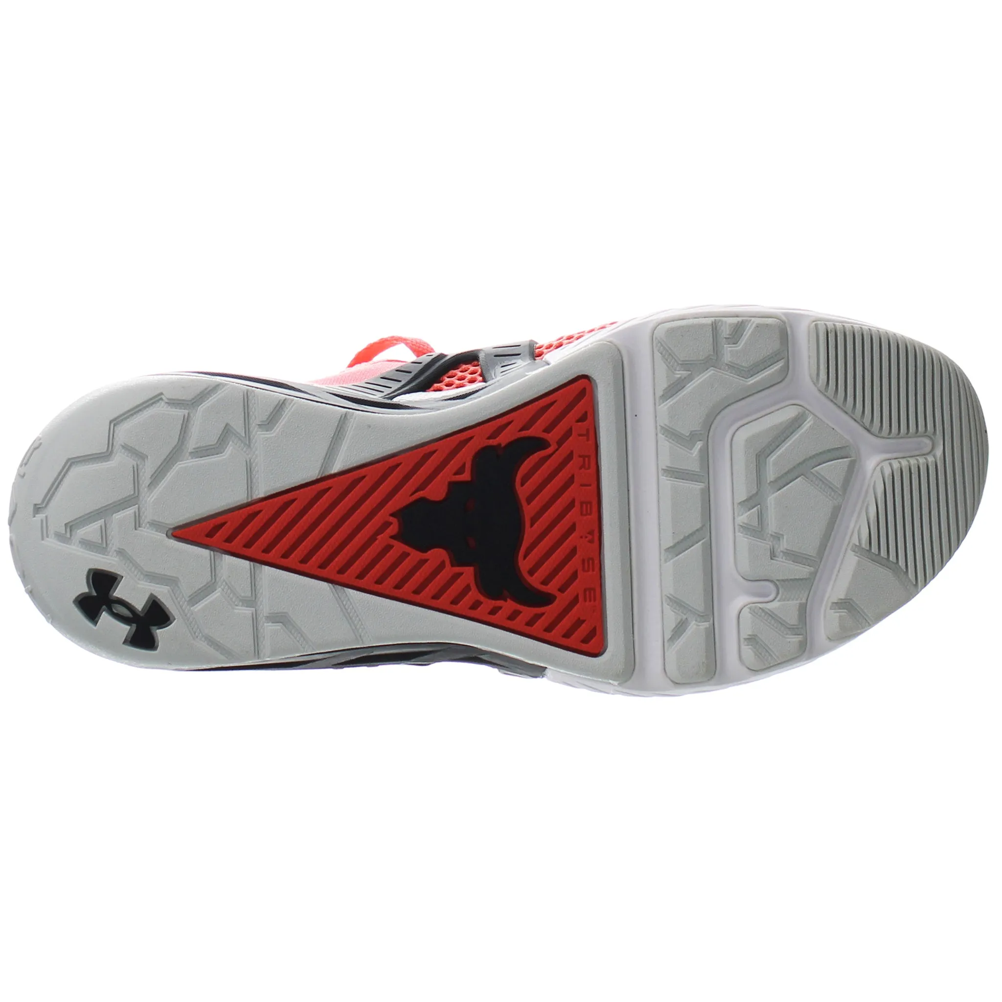 Under Armour Project Rock 4 Womens Red Trainers