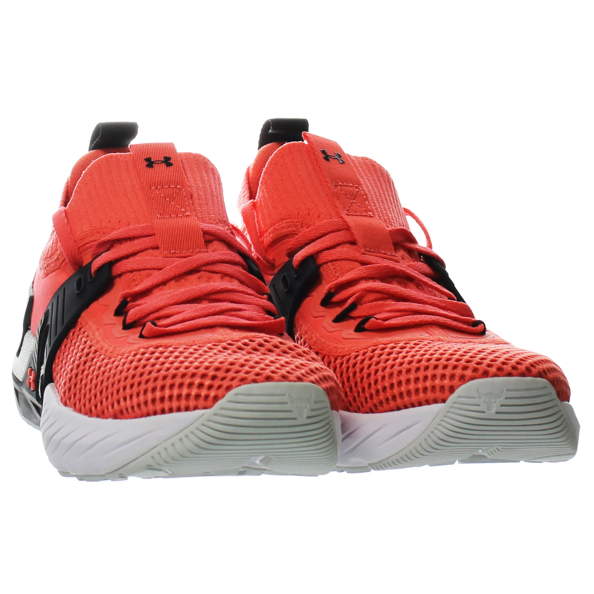 Under Armour Project Rock 4 Womens Red Trainers