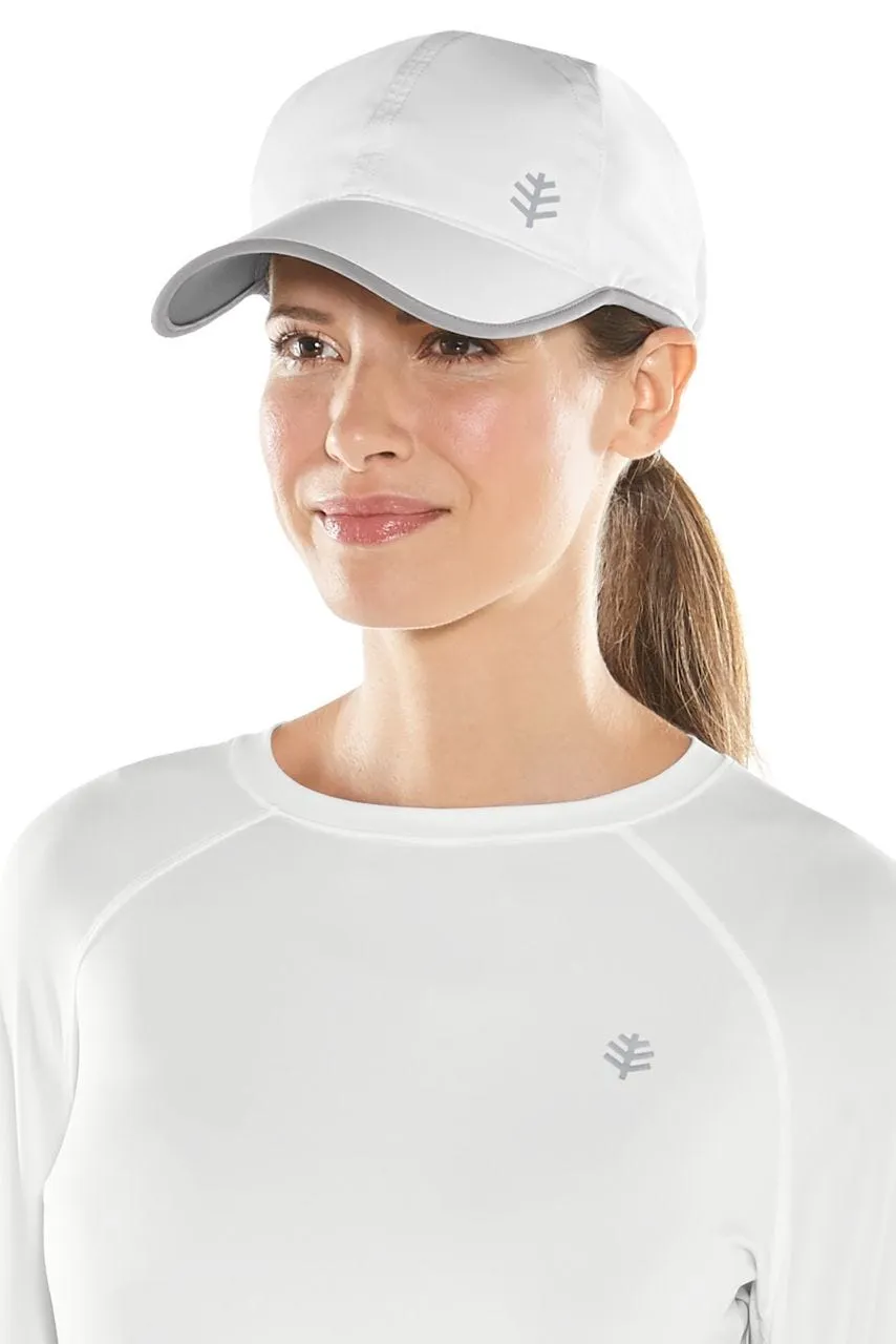 Unisex Lenny Sport Cap  |  White/Silver