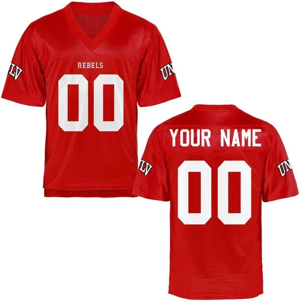 UNLV Rebels Style Customizable Football Jersey