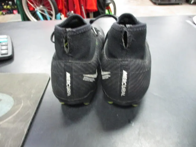 Used Nike Mercurial Superfly 9 Club Air Zoom Size 4.5 Cleats (Back Ripped)