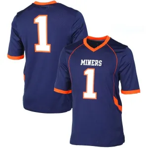 UTEP Miners Style Customizable Football Jersey