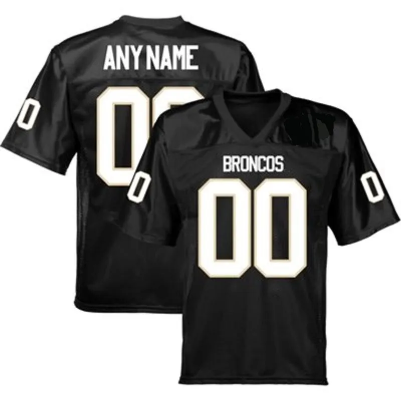 Western Michigan Broncos Style Customizable Football Jersey