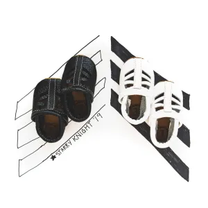 White & Black SEQUOIA Shoes Baby and Toddler