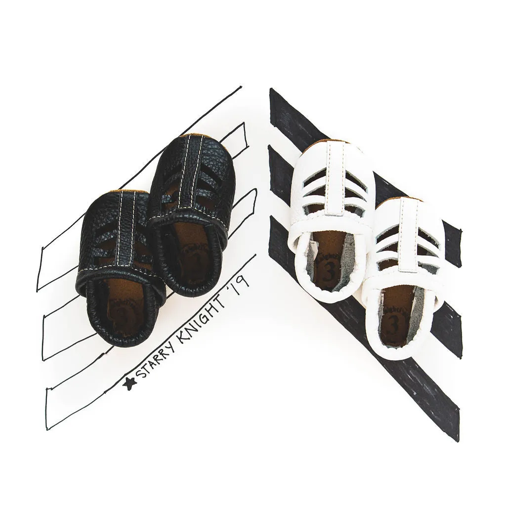 White & Black SEQUOIA Shoes Baby and Toddler