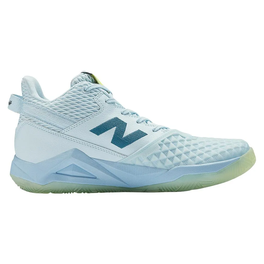 Women`s Coco CG2 D Width Tennis Shoes Quarry Blue and Firefly