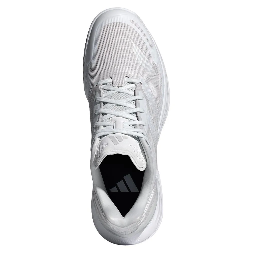 Womens Defiant Speed 2 Tennis Shoes White and Grey One