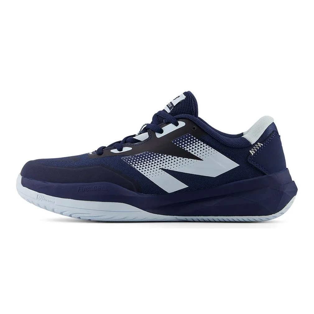 Women's FuelCell 796v4 B Width Tennis Shoes Navy and Quarry Blue