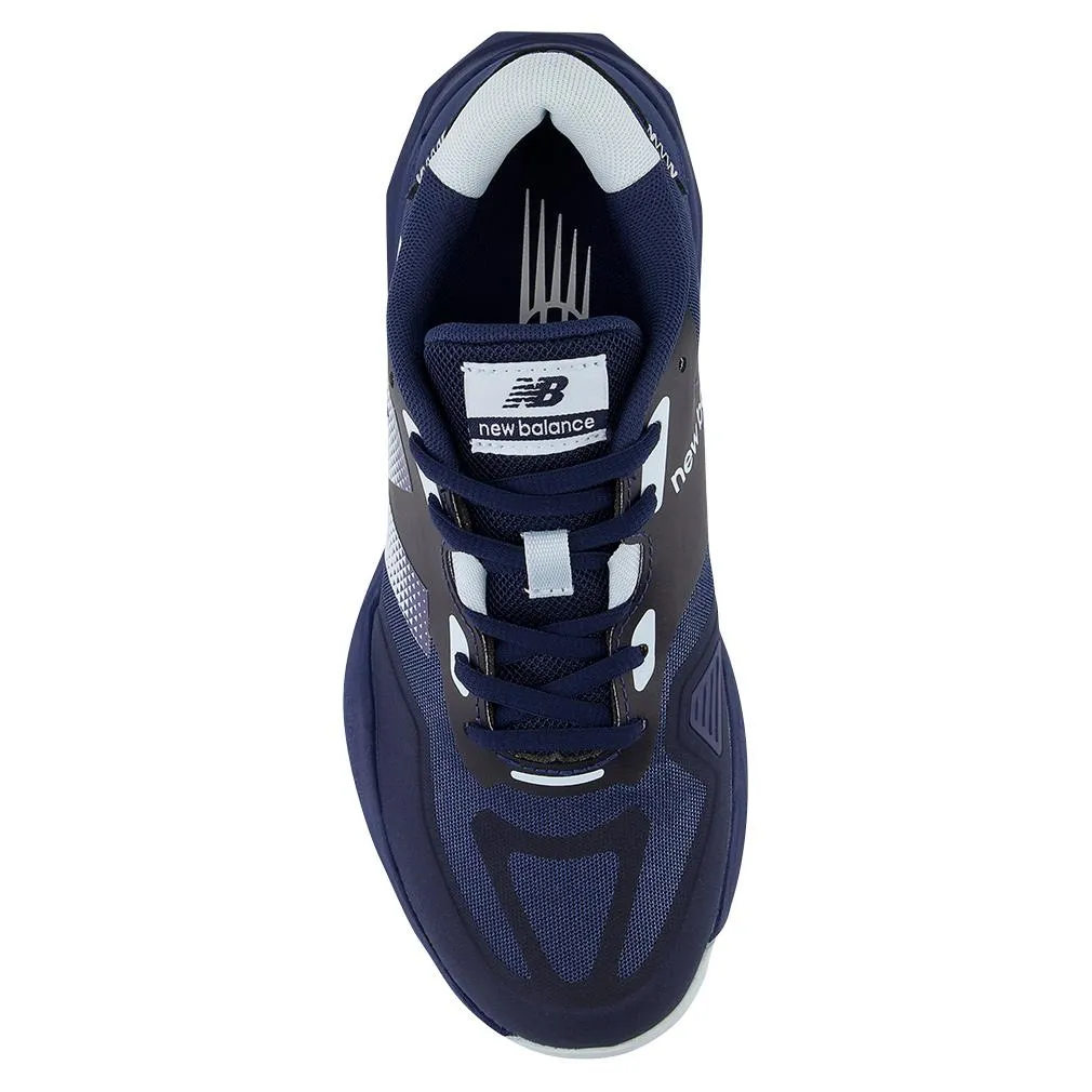 Women's FuelCell 796v4 B Width Tennis Shoes Navy and Quarry Blue