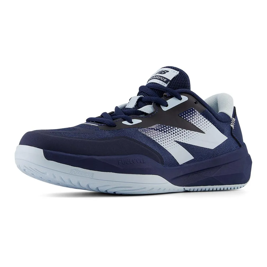 Women's FuelCell 796v4 B Width Tennis Shoes Navy and Quarry Blue