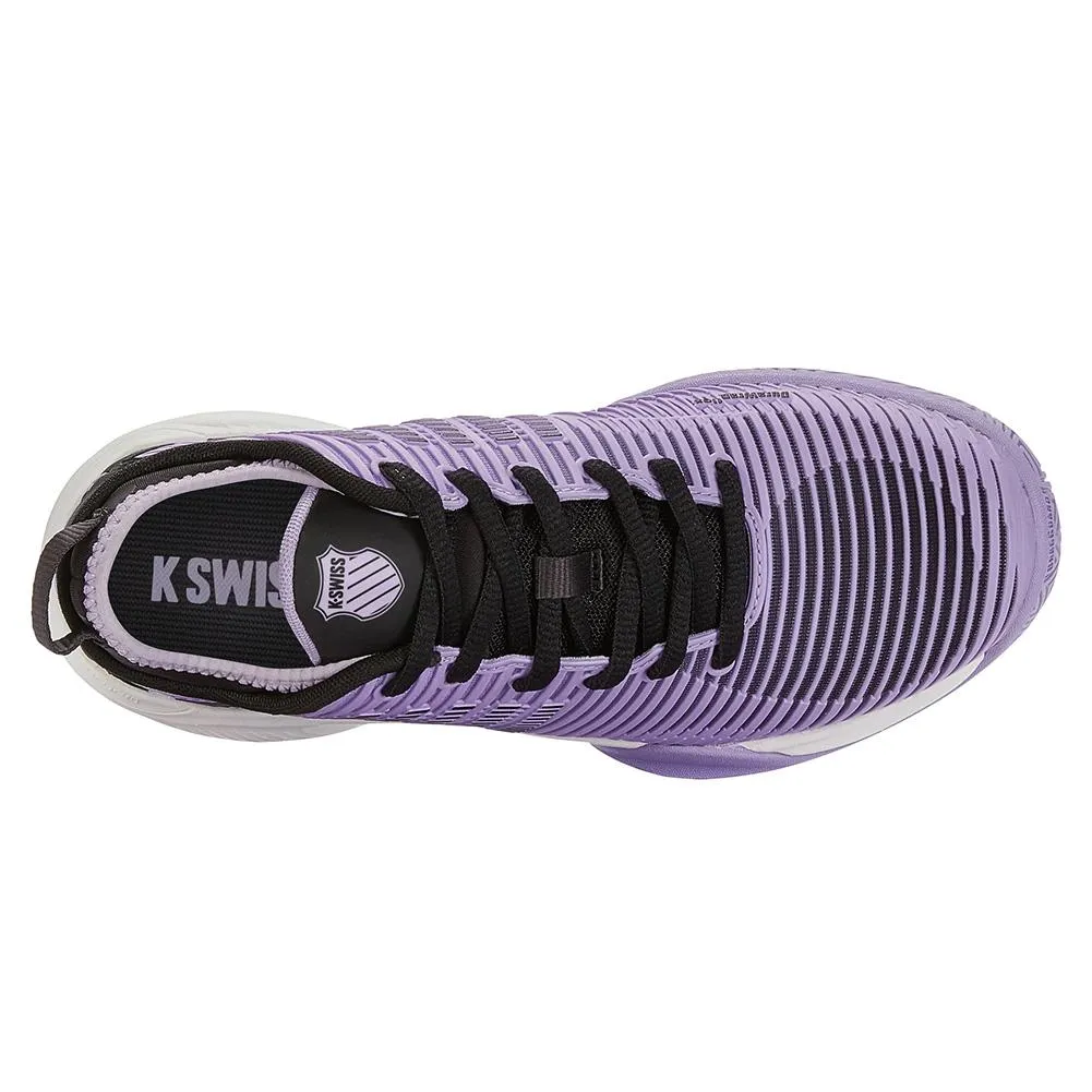 Women's Hypercourt Supreme Tennis Shoes Purple Rose and Moonless Night